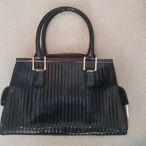 Ted Baker black tote patent leather